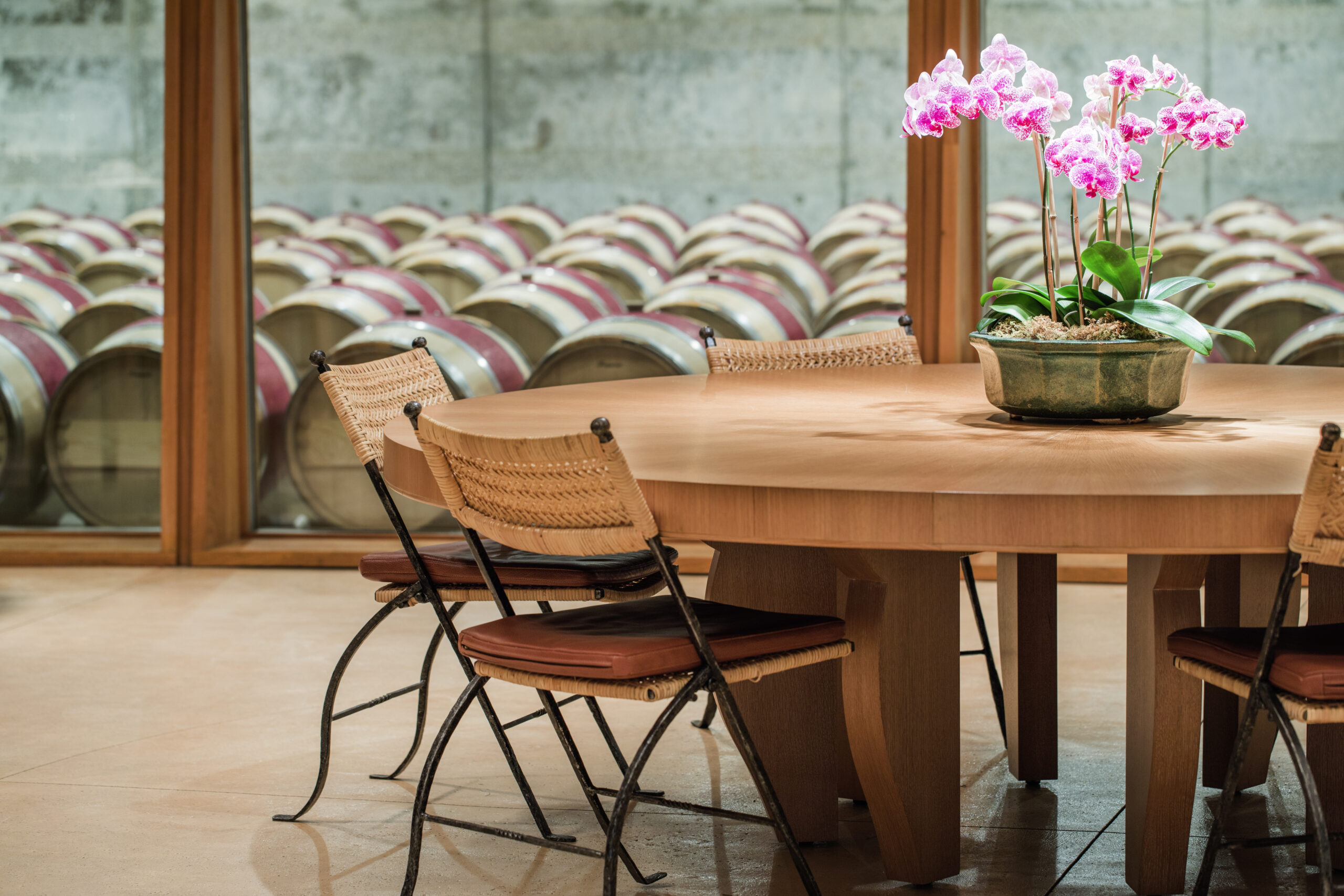 Oak Tables, Jean Michael Frank