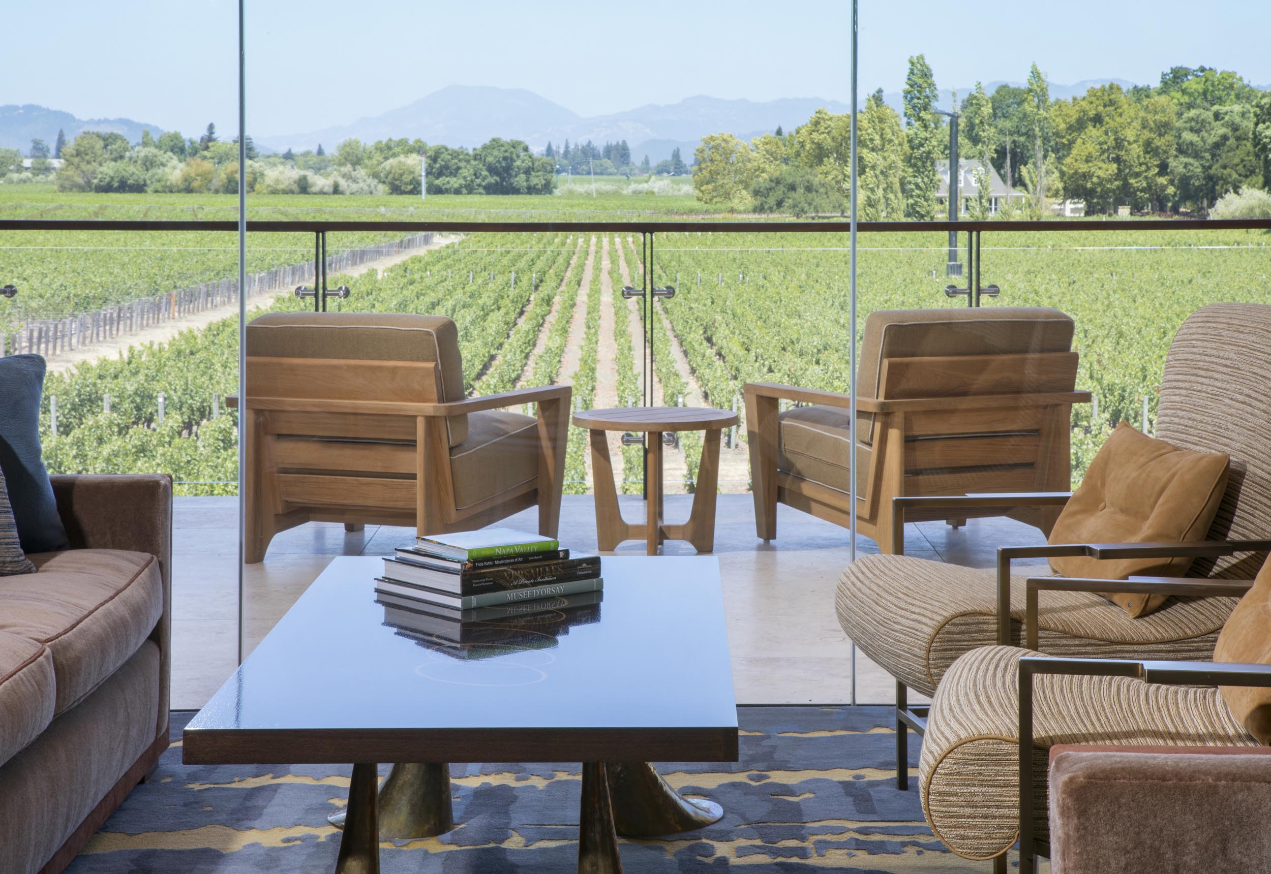 Bronze-leg Coffee Table, JBA Designs