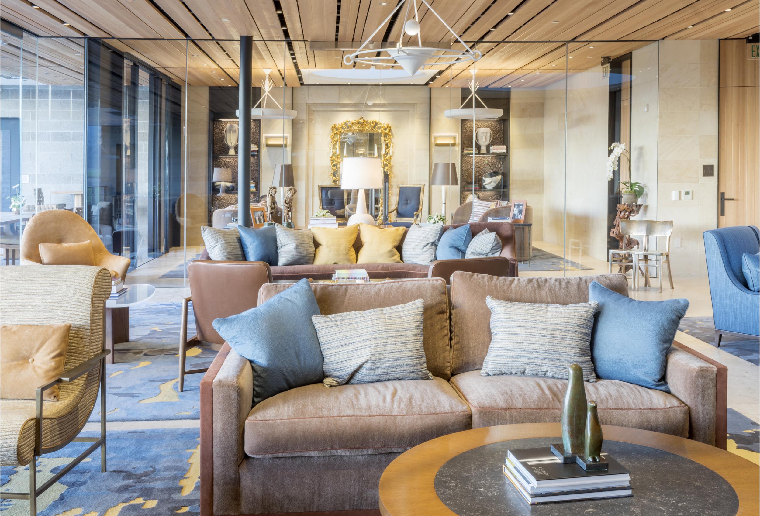 Brown Mohair Sofas, Lloyds Custom Furniture