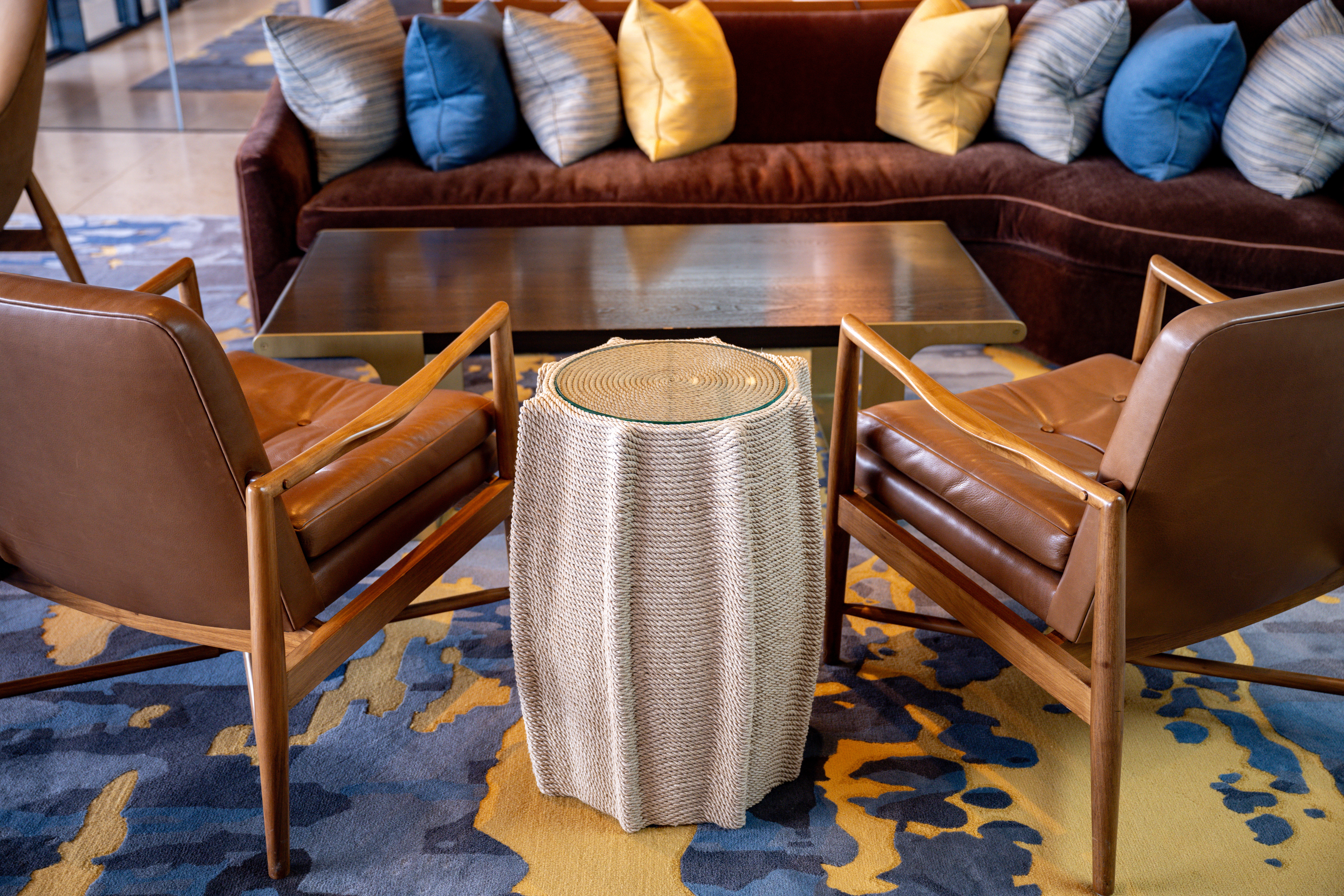 “Mionde” Rope Tables, Christian Astuguevielle