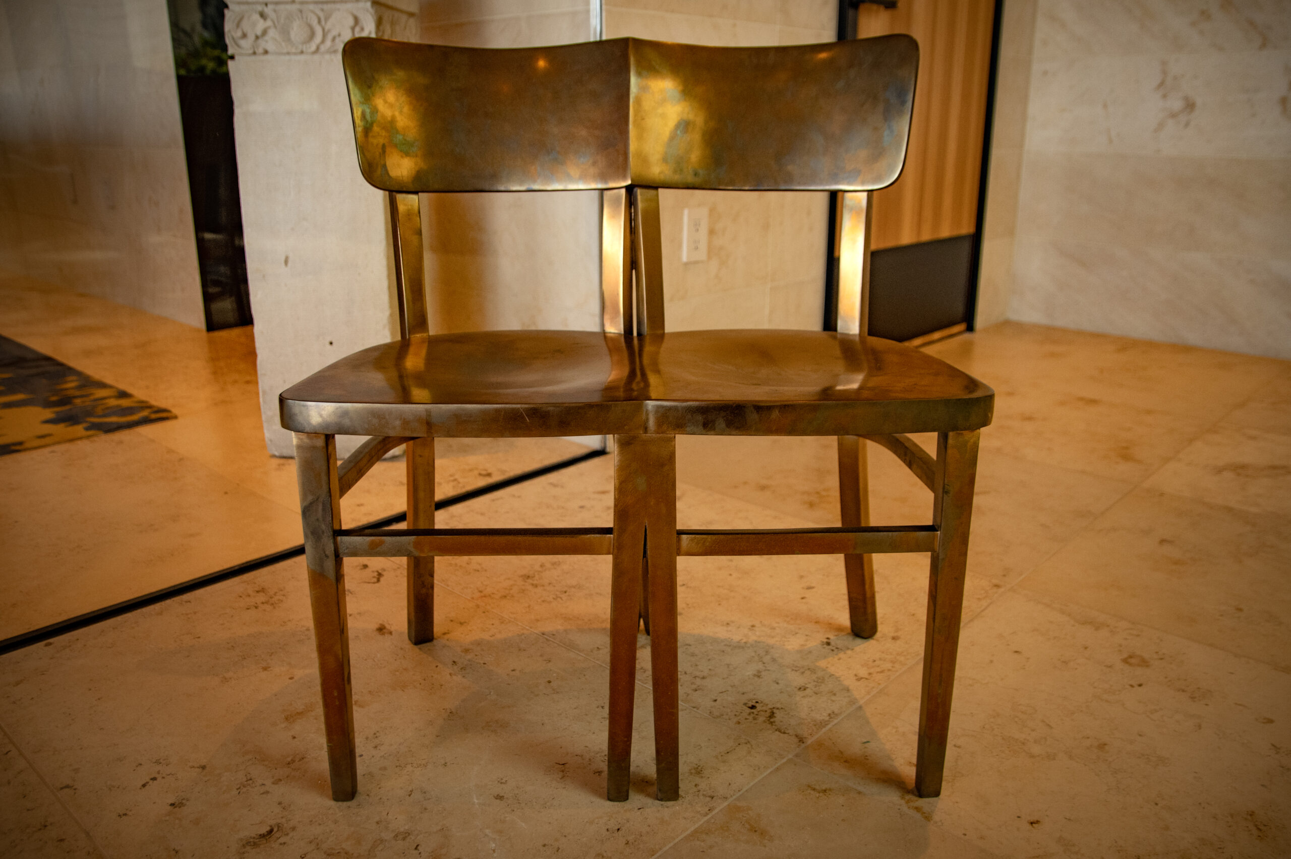 Bronze Friends Chair, Lachaert d'Hanis