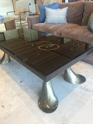 Bronze-leg Coffee Table, JBA Designs