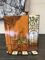 Marquetry with Vines Plaques