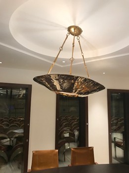Tortoise Pendant Chandelier, Joan Behnke