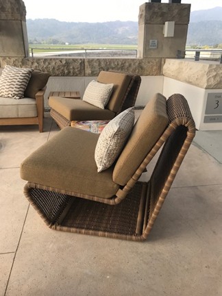 Wicker Wave Chairs, Fong Brothers