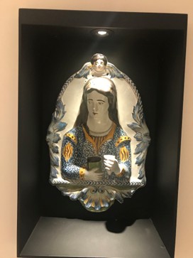 Cermanic Man & Woman Wall Sconces