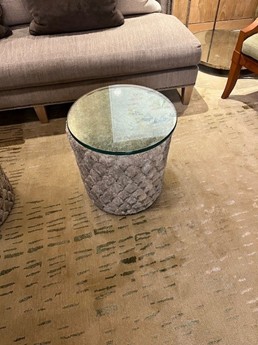 Carved Stone Coffee Table, Formations Furniture